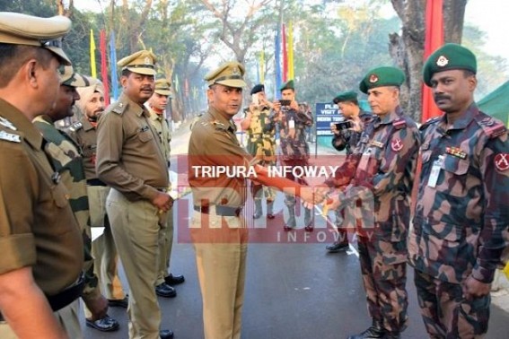 Border Security Forces of India, Bangladesh exchange sweets on 69th Republic Day